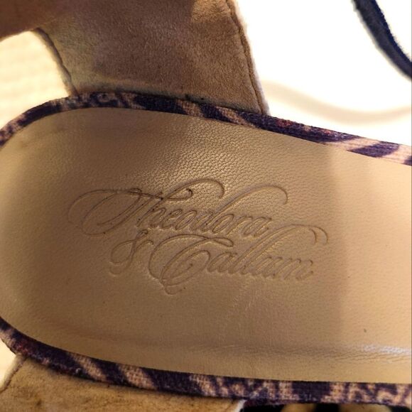 Stuart Weitzman "Theodora & Callum" Platform Wedge Espadrilles Sz.8/38 Ret $360 - Picture 6 of 14